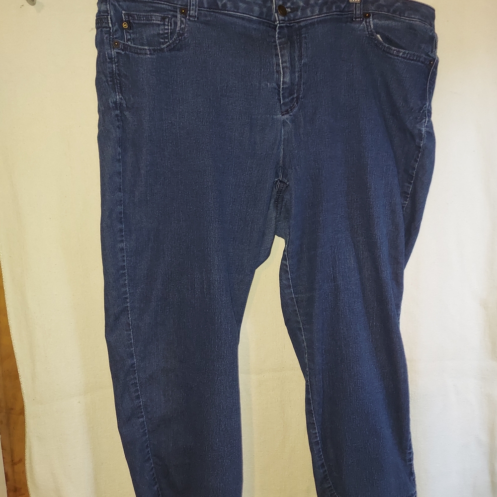 Michael Kors Blue Straight Leg Jeans Classic Fit